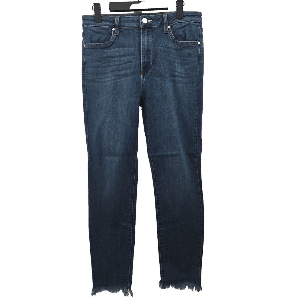 Women's 30 Just Black USA Frayed Hem High-rise Jeans